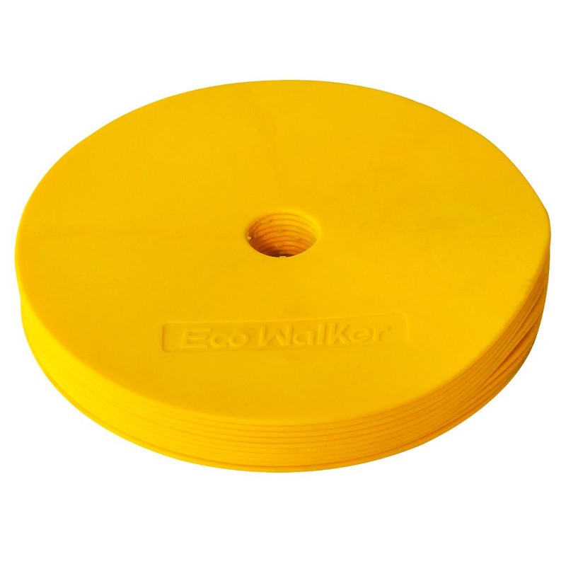 Eco Walker Flat Cones Spot Markers for Soccer Basketball Sports