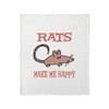 CafePress Rats Throw Blanket Super Soft Fleece Plush Throw Blanket,