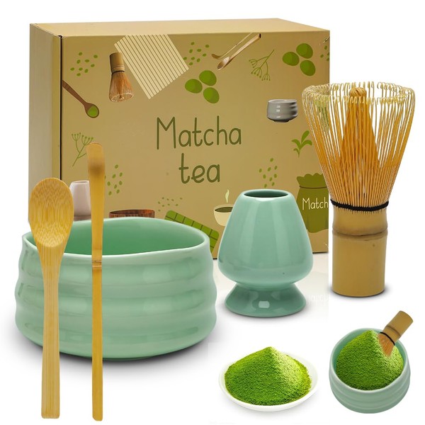 Umllpet Matcha Tea Set, 5 Pieces Matcha Set, Japanese Tea