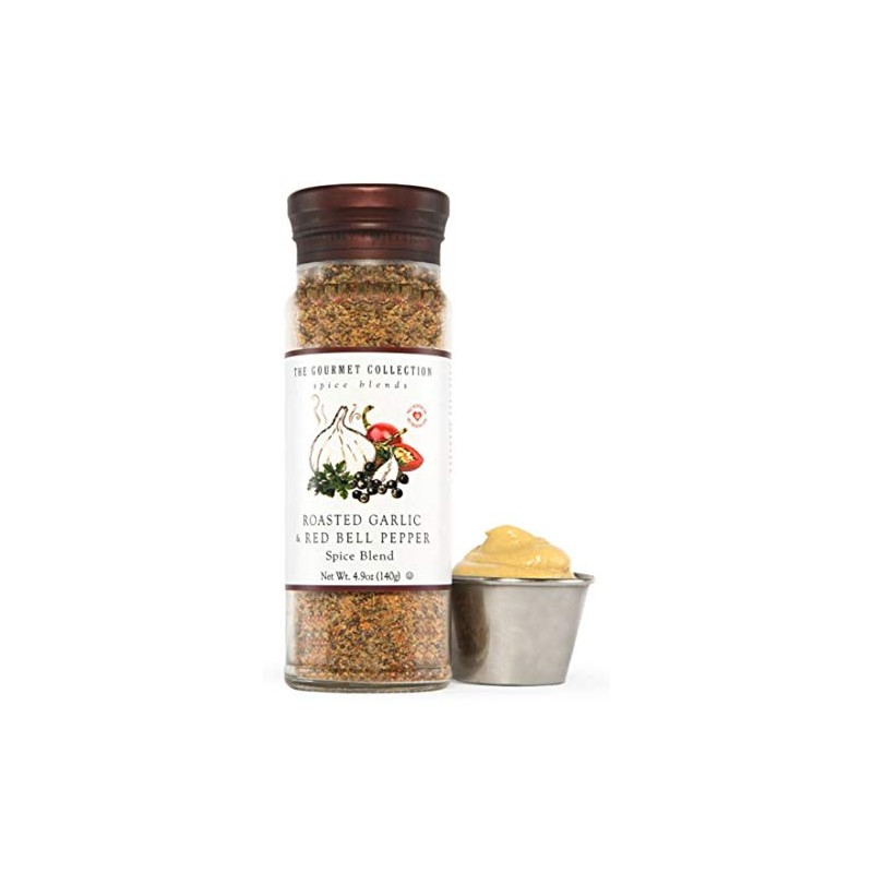 The Gourmet Collection Spice Blends Roasted Garlic and Red Bell