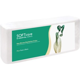 Hair Removal Depilation Waxing Hair Removal Fleece Wax Strips (7 cm x 20 cm Plus 100 Pieces)