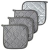 Cotton Pot Holders for Kitchen - MAQIHAN 4 pcs Square
