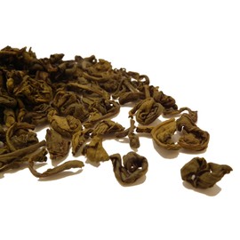 Mint Tea Green Loose Leaf 100g Flavoured Rolled Tea by TeaCakes of Yorkshire.