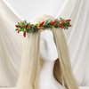 KorViSHOW Red Chili Pepper Flower Headband - Funny Chili Pepper