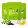 3pcs Aceite De Orégano 6000mg 300 Cápsulas