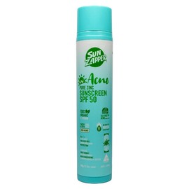 Sun Zapper Acne Pure Zinc Air Pump Tube Sunscreen SPF 50 100g