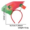 Diadema Decorativa Para Fanáticos De La Copa Del Mundo 3pzs