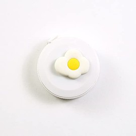 Egg Measuring Tape for Body, Tape Measure Retractable Pocket, 60-Inch Soft Body Tailor Sewing Ruler Bulk, Craft Cloth Measure Ruler for Kids Knitting School Kindergarten Teacher Travel (3H008)