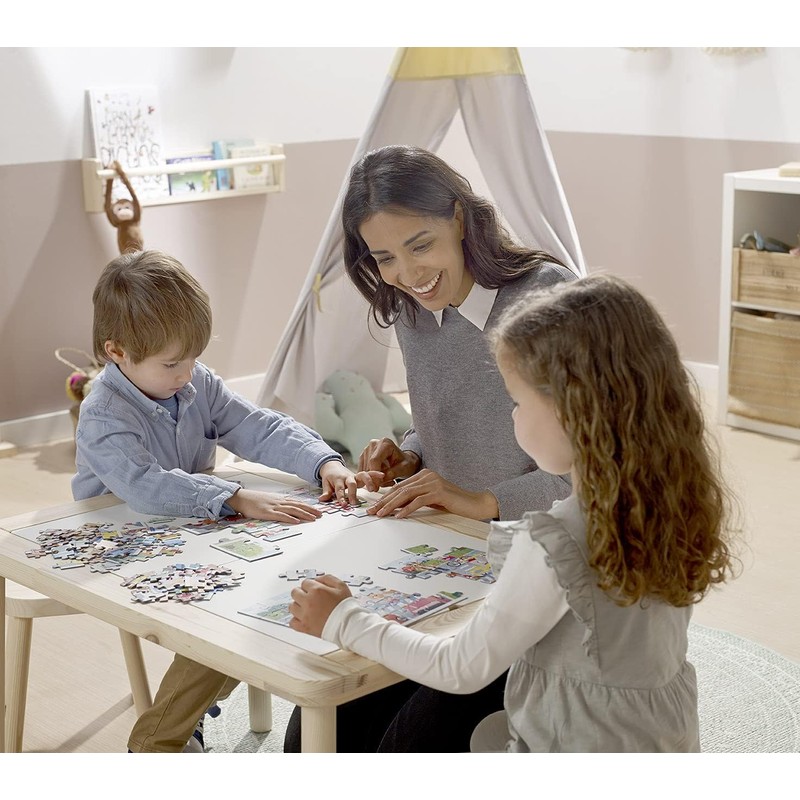 Educa - Everyday Heroes, 4-in-1 Children's Puzzle with 20, 40,