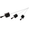 TRUSCO 理化学 Brush for Bottles Wash Black Pig Hair Steel