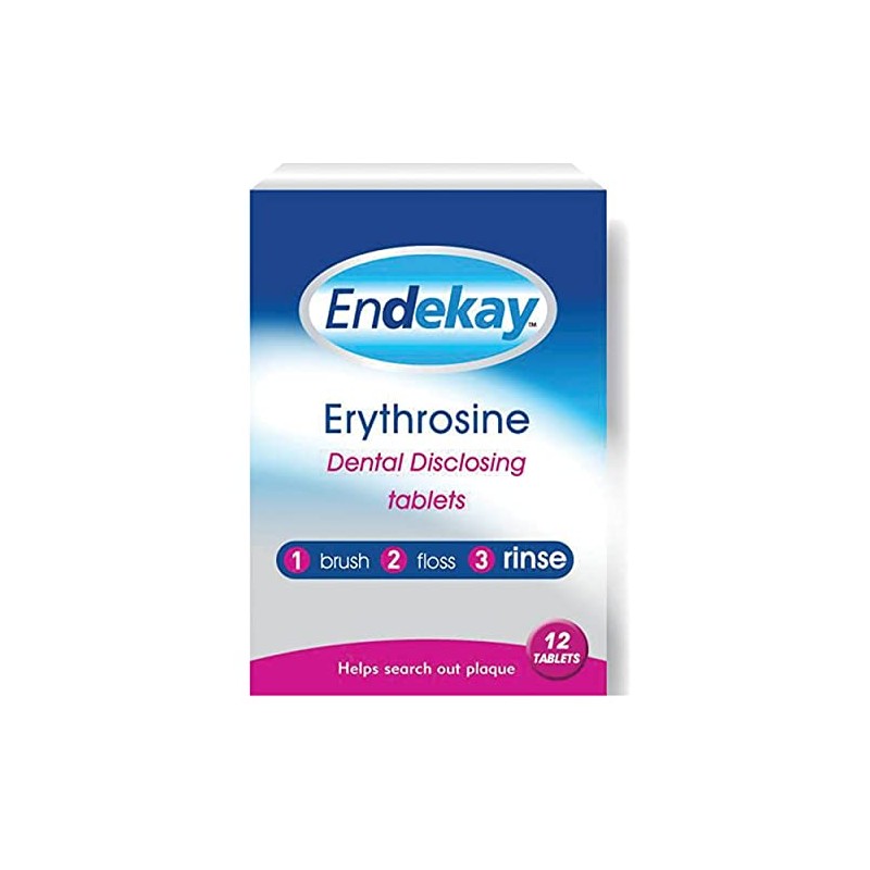 Endekay Ceplac Disclosing Tablets 12 Tablets x 10 Packs