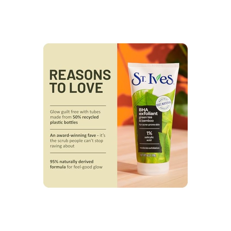 St. Ives por St. Ives, Blackhead Clearing Green Tea Scrub