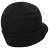 Lierys Fine Merino Knitted Hat Ladies’/Men’s in Black (Visor 4.8