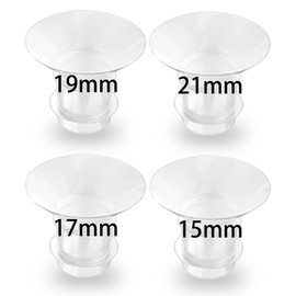 MFINE Flange Insert （15-17-19-21）mm*1, Suitable for S12 S12PRO S9PRO, MFINE Electric Breast Pump Original Flange Replacement, 4PCS…