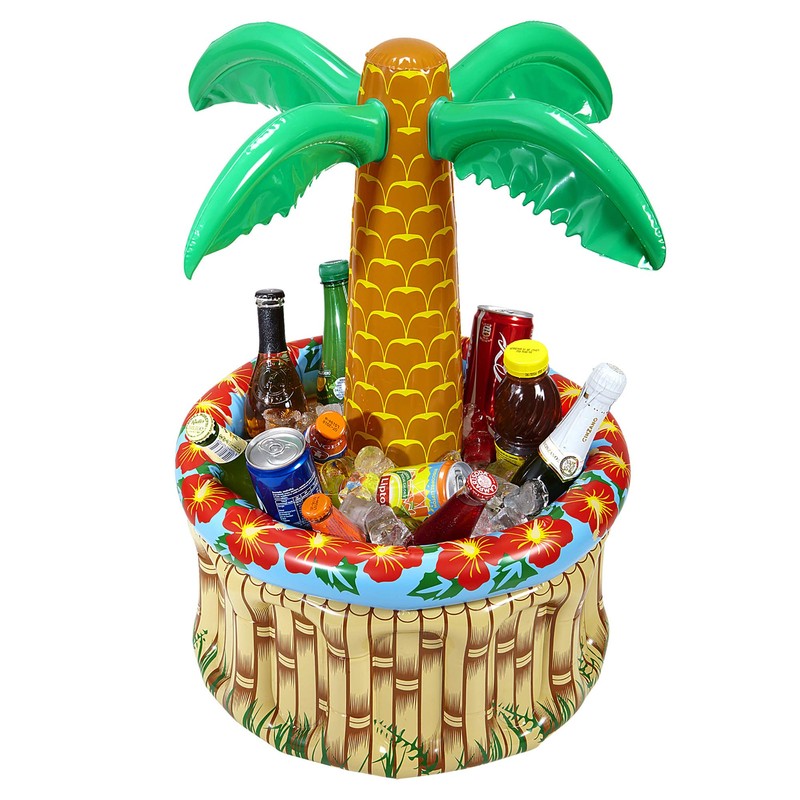 Widmann Inflatable Palm Tree with Drinks Cooler, 2 palm trees.,