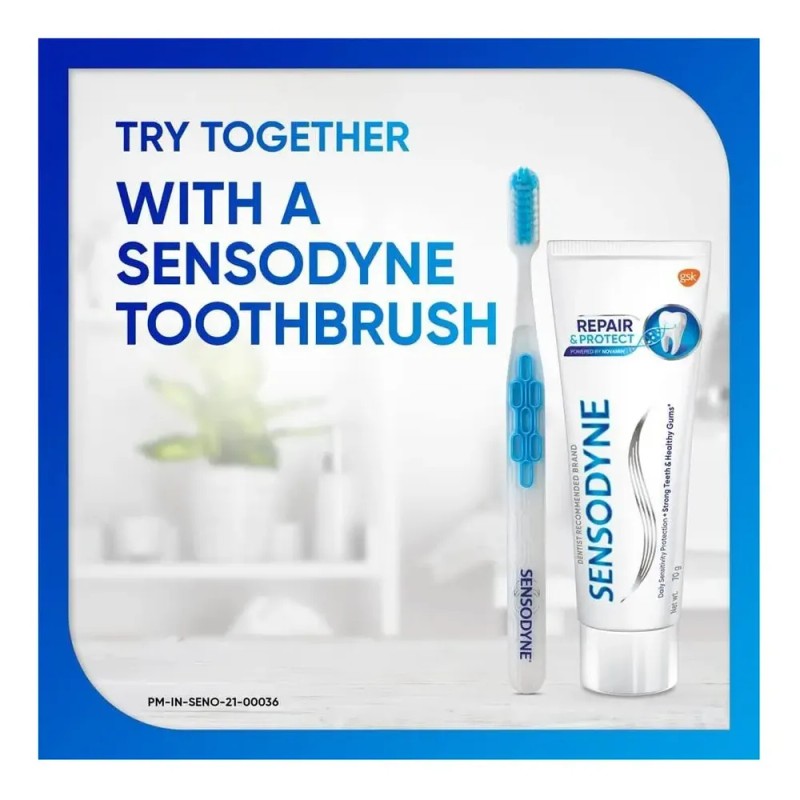 Pasta Sensodyne Repara Y Protege Para Dientes Sensibles