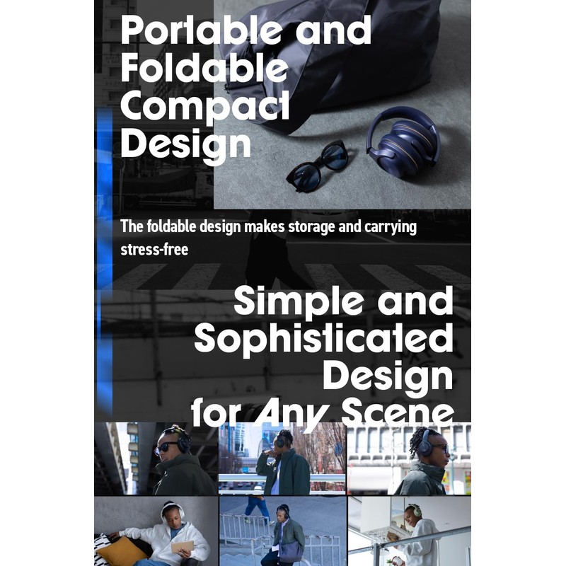 AVIOT WA-V1 High-Resolution Wireless Headphones with Adaptive Hybrid Noise Cancelling