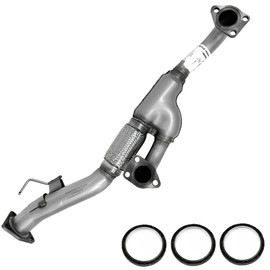 Northeastern Exhaust-Aluminized Steel Front Flex Exhaust Y-Pipe for 2008-2015 Honda Accord Crosstour 3.5L