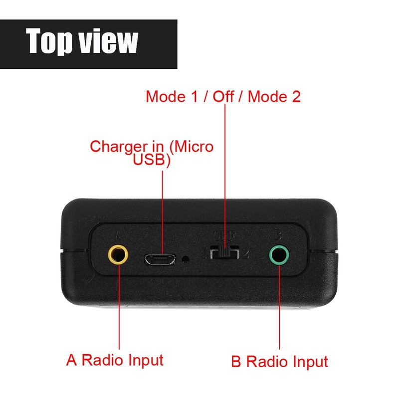 Two in one Cross Band Duplex Radio Repeater Relay Controller