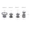 Stainless steel lacing button stud hook loop bungee shockcord 316