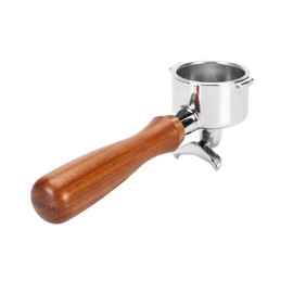 DIBTSA 51mm Espresso Portafilter Double Spouts 2 Ears Compatible with ECP35.31, EC0311, EP36.31,EC200, ECO310, EC410, ECZ351, EC152, EC341, EC330S, EC221