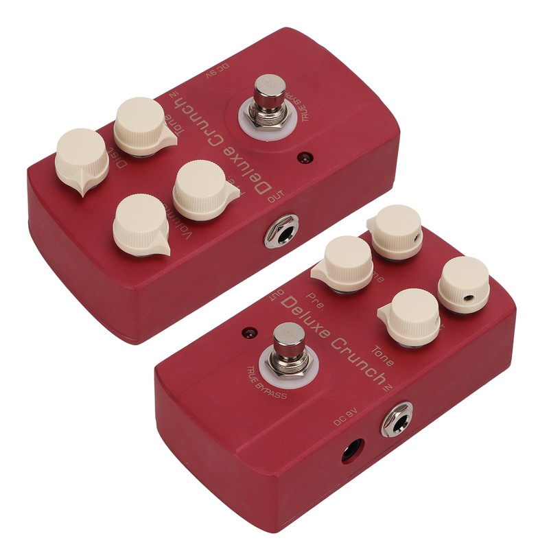 Electric Guitar Effect Pedal Deluxe Crunch Distortion Single Instrument Accessory