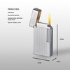 Visol Zebra Flint Lighter Traditional Flame Refillable Gas Butane and