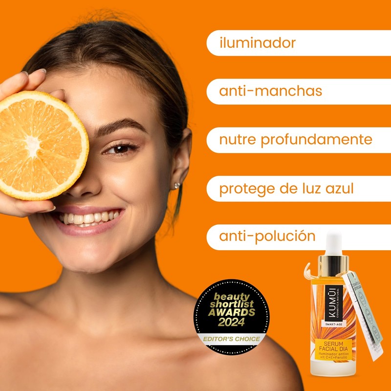 Antioxidatives Leuchtserum mit Vitamin C + Vitamin E + Ferulasäure