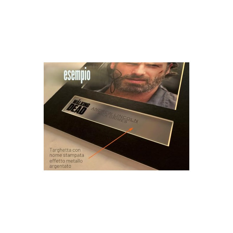 Iconic pics Roberto Baggio, con autografo Juventus FC
