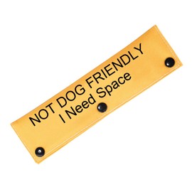 PWHAOO Nervous Rescue/Not Dog Friendly I Need Space Dog Leash Wrap Rescue Dogs Anxious Dogs Leash Sleeve (Not Dog Friendly I Need SpaceSleeve)