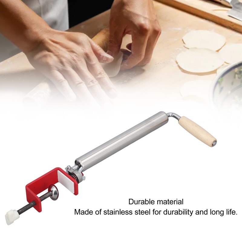 Rolling Pin Stainless Steel Labor Saving Multifunctional with Anti Slip