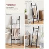 VASAGLE Blanket Ladder Decorative Farmhouse for The Living Room, 5-Tier