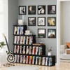 Emfogo Vinyl Record Storage, Record Player Stand Wall Mount Up
