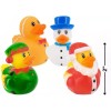 RINCO One Dozen Holiday Christmas Rubber Duckies