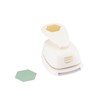 Vaessen Creative Hexagon Motif Punch, 4.4 x 5.1 cm, Punch