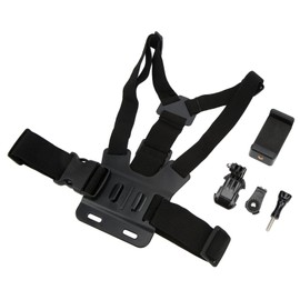 Phone Chest Mount Harness Strap, Adjusted Cellphone Selfie Chest Mount Harness Strap, Chest Strap with Cell Phone Clip for Phone