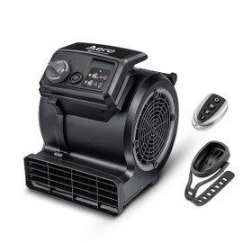 Vacmaster AM201R 3 Speed Floor Fan, 156W 550 CFM Air Mover, Utility Blower Fan, Carpet Dryer for Drying, Cooling & Circulation