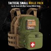 DULCE DOM Tactical Molle Hydration Backpack with 1.5L TPU Water