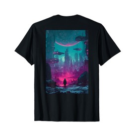 Cosmic Space and Futuristic Sci Fi Art T-Shirt