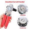 KYDIFS Left Handed Kitchen Scissors Shears and Can Opener, Peeler