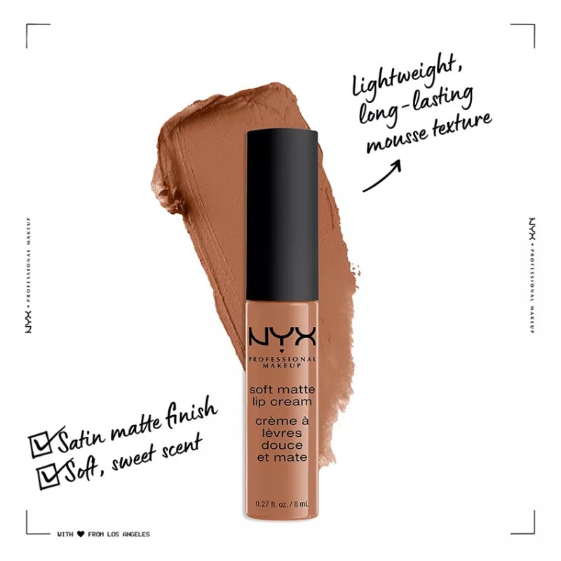 2 NYX Soft Matte Lip Cream - SMLC "Pick Your