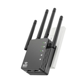 WiFi Extender Signal Booster for Home, WiFi Extender, Long Range up to 12880 Sq Ft and 105 Devices, Internet Extender WiFi Booster, WiFi Repeater with Ethernet Port, Signal Booster