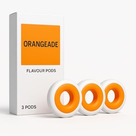 Orangeade Water Flavour Pods | Compatible With Air | Genuine Up Pods | 3 Pods Per Pack | 0 Calories 0 Sugar