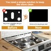 Linzuza Guards for Gas Stove Top Protector Covers 0.3mm Cuttable,Heat