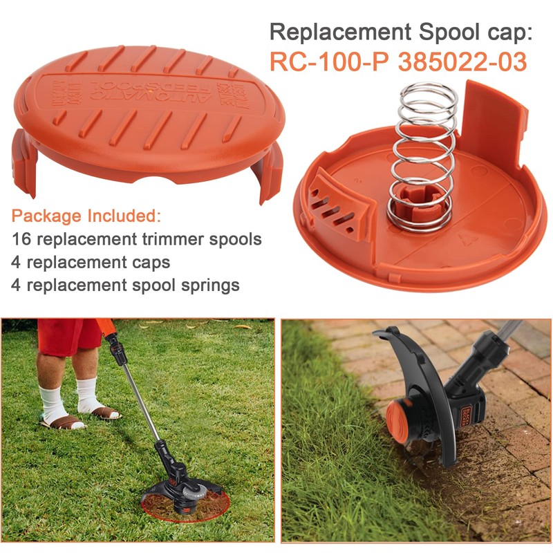 AF100 Replacement Spool, AF-100 Spool Compatible with Black and Decker