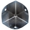 HMF 14966-09 Metal Corner Protectors for Suitcases | Pack of