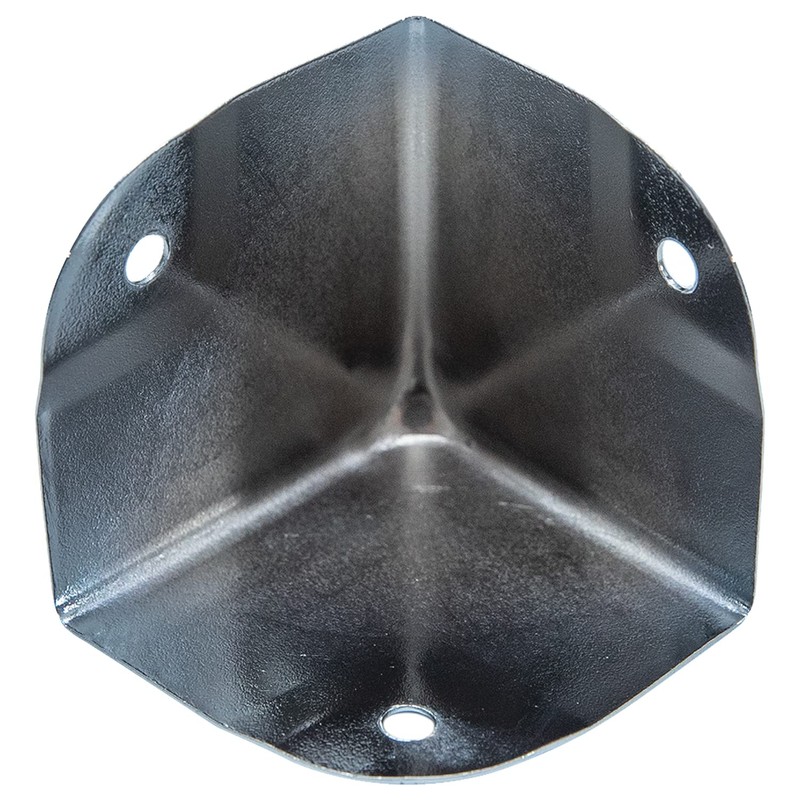HMF 14966-09 Metal Corner Protectors for Suitcases | Pack of