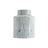 Blue & White Decorative Ceramic Ginger Jar with Lid