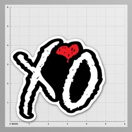 XO Weekend Sticker – Inspired Music Fan Decal – 5 Inch UV Printed Waterproof Sticker for Laptops, Cars, Cups, Windows, Journals – Durable Vinyl for Fans of Dark R&B Vibes KCD5035