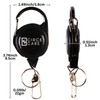 CIRCE CARE Retractable Multitool Holder Heavy Duty-Keychain, Carabiner Badge Holder